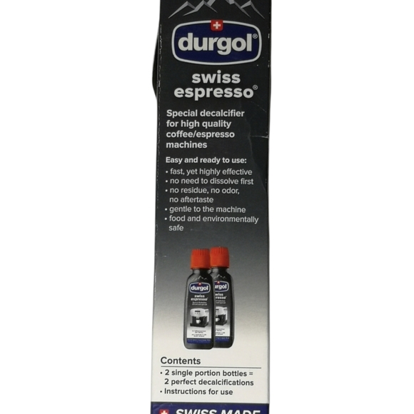 Durgol Swiss Espresso Descaler and Decalcifier for All Brands of Espresso 2 Pack - Picture 3 of 6